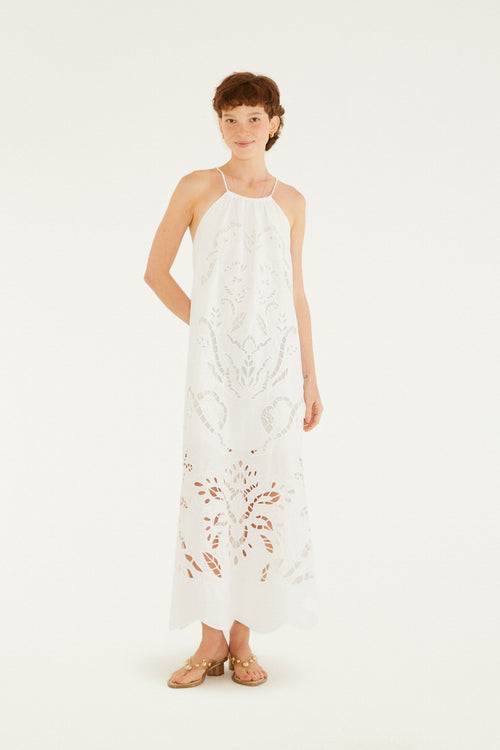 VESTIDO MAXI RICHELIEU DEL MAR