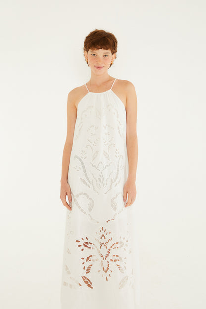 VESTIDO MAXI RICHELIEU DEL MAR