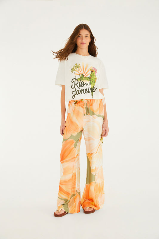 PANTALÓN ESTAMPADA AMARILIS