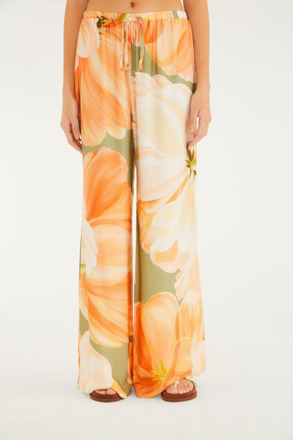PANTALÓN ESTAMPADA AMARILIS