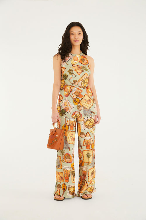 PANTALÓN ESTAMPADO BOEMIA