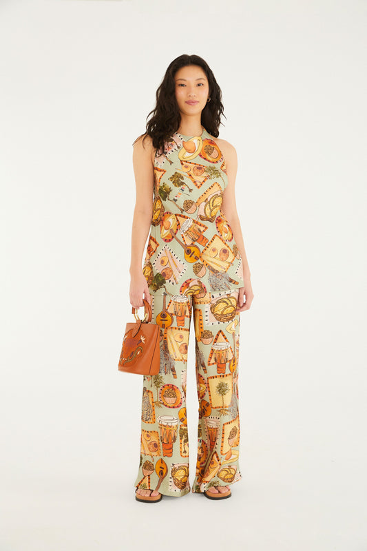 PANTALÓN ESTAMPADO BOEMIA