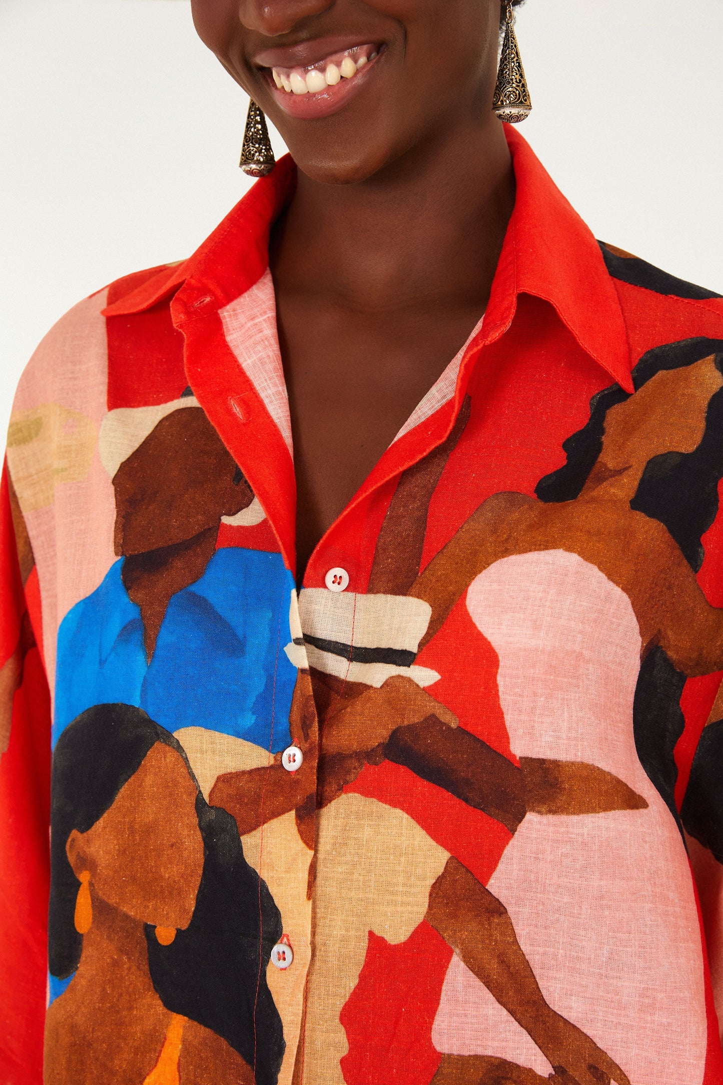 CAMISA ESTAMPADA SAMBA NO PÉ