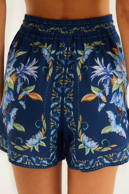SHORTS ESTAMPADO FLORAL ANA