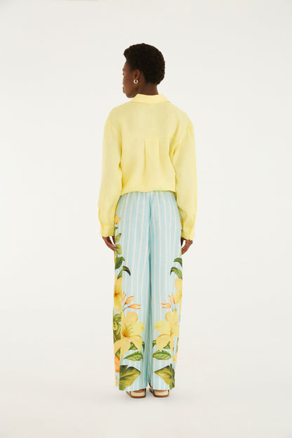 PANTALÓN LISTRA ALEXIA AZUL