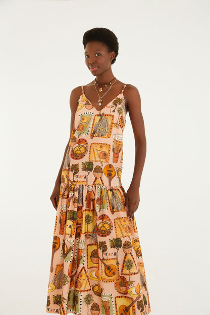 VESTIDO ESTAMPADO BOEMIA