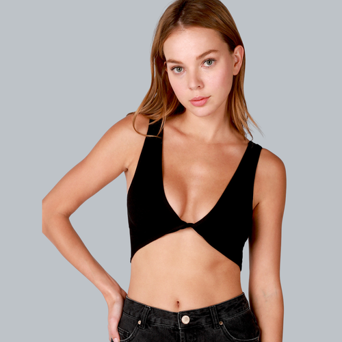 REVERSIBLE TWIST BRA TOP
