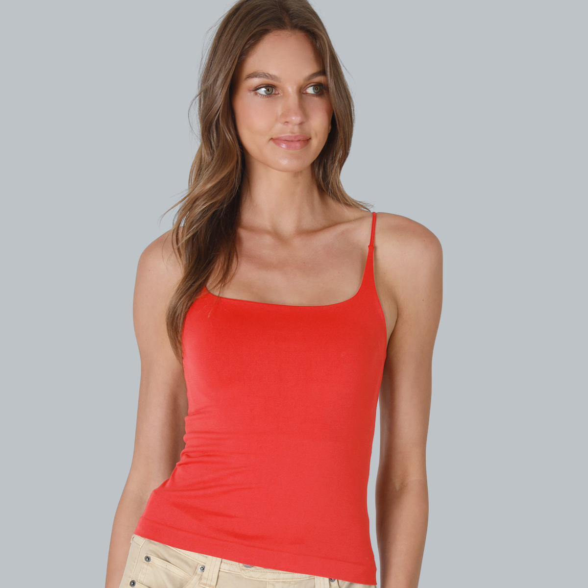 CLEAN LINE SQUARE CAMI TOP