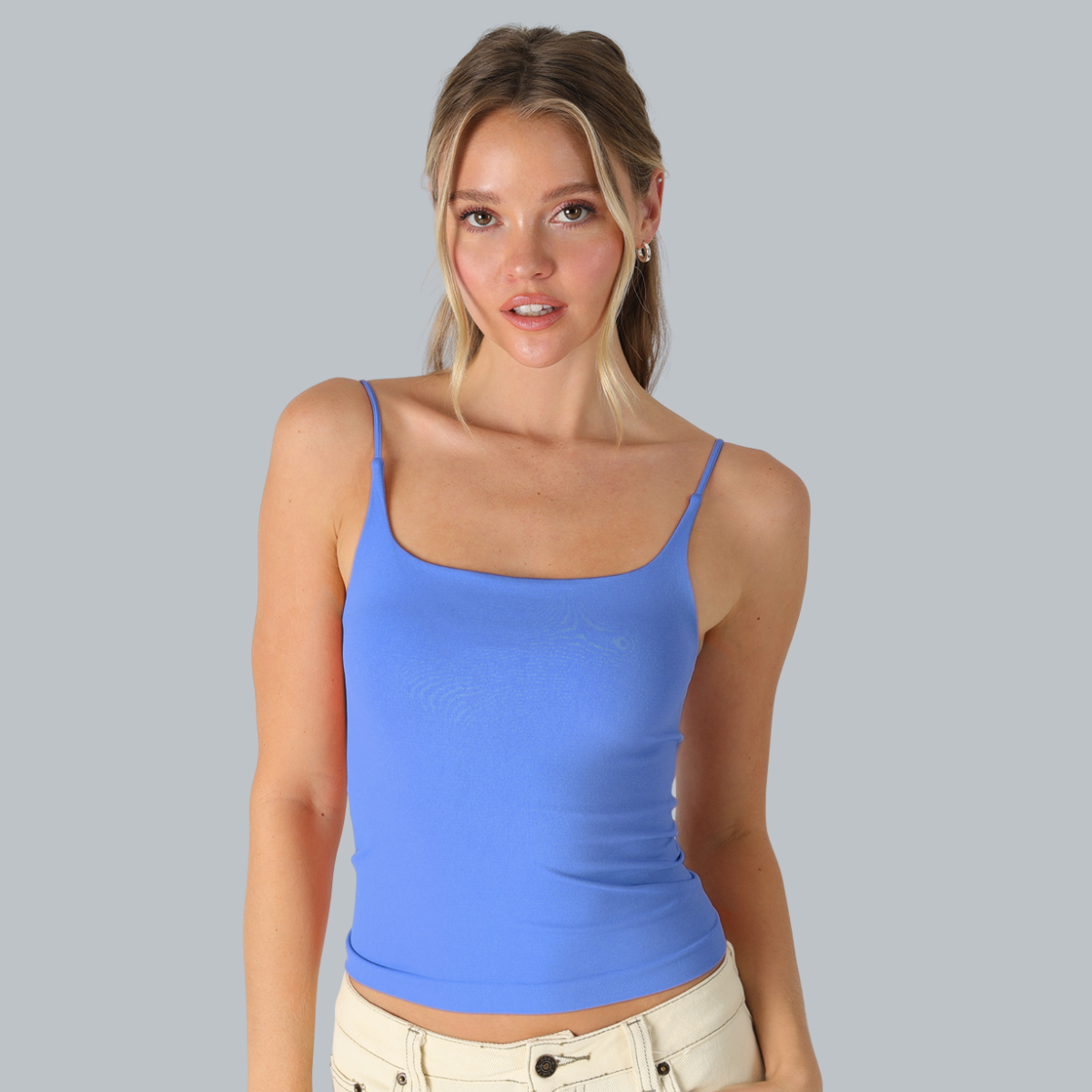 CLEAN LINE SQUARE CAMI TOP