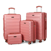 4PCS Rose Gold